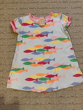 TBBC Fish Print Polly Play Dress